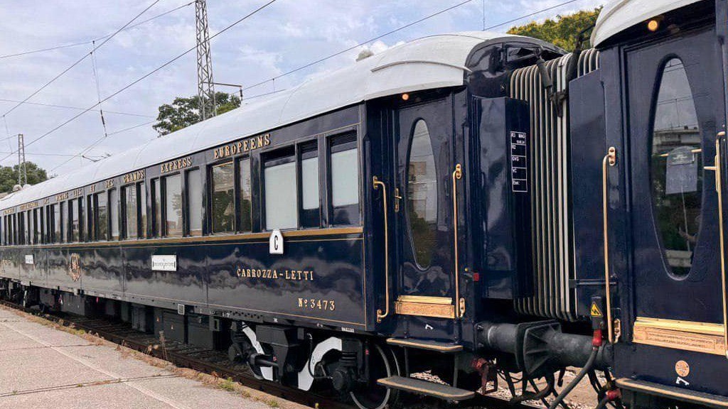 The legendary Orient Express train